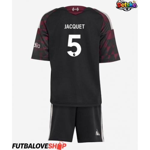 Dres Liverpool Jeremy Jacquet #5 Tretina pre deti 2026-27 Krátky Rukáv (+ trenírky)